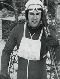 Ulrich Wehling bei den Olympischen Spielen in Sapporo 1972.